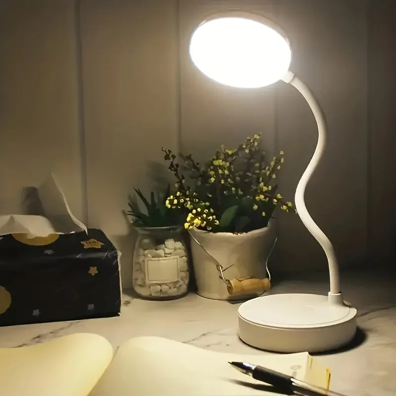 TechHaven GlowDesk Lamp — Flexible LED, Eye-Care, USB Powered