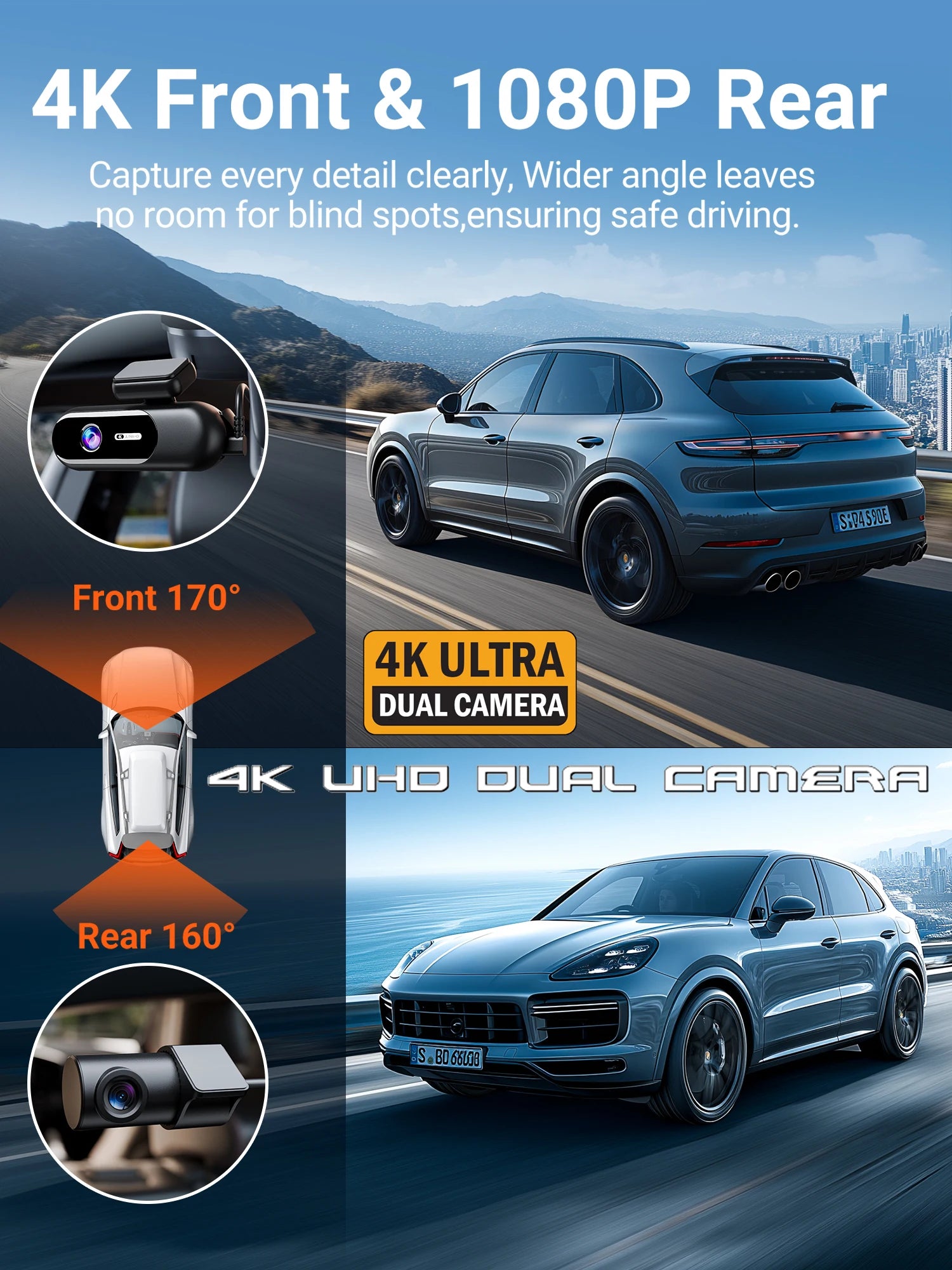 TechHaven DrivePro Dash Cam — 4K with Night Vision