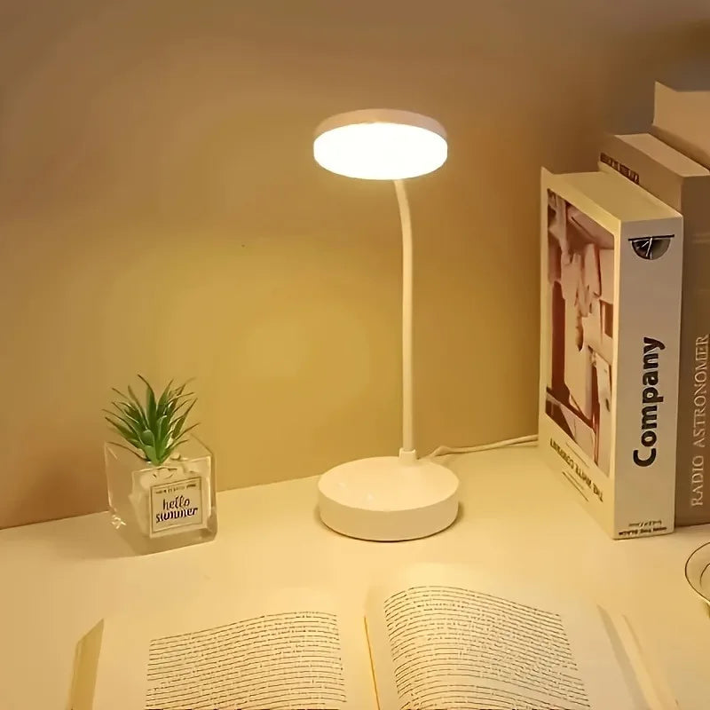 TechHaven GlowDesk Lamp — Flexible LED, Eye-Care, USB Powered