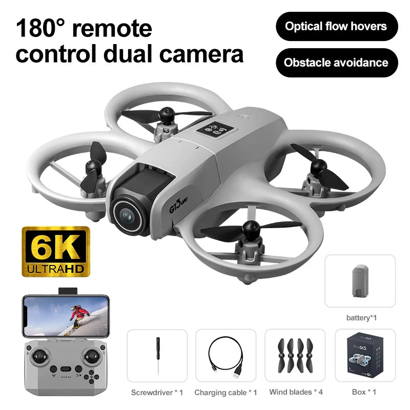 TechHaven Pro Drone — 8K Dual Camera & Obstacle Avoidance