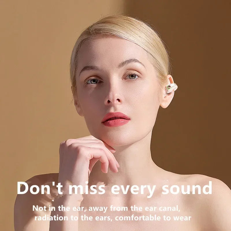 TechHaven SoundClip — Wireless Bone Conduction Headphones & Open Ear Sport
