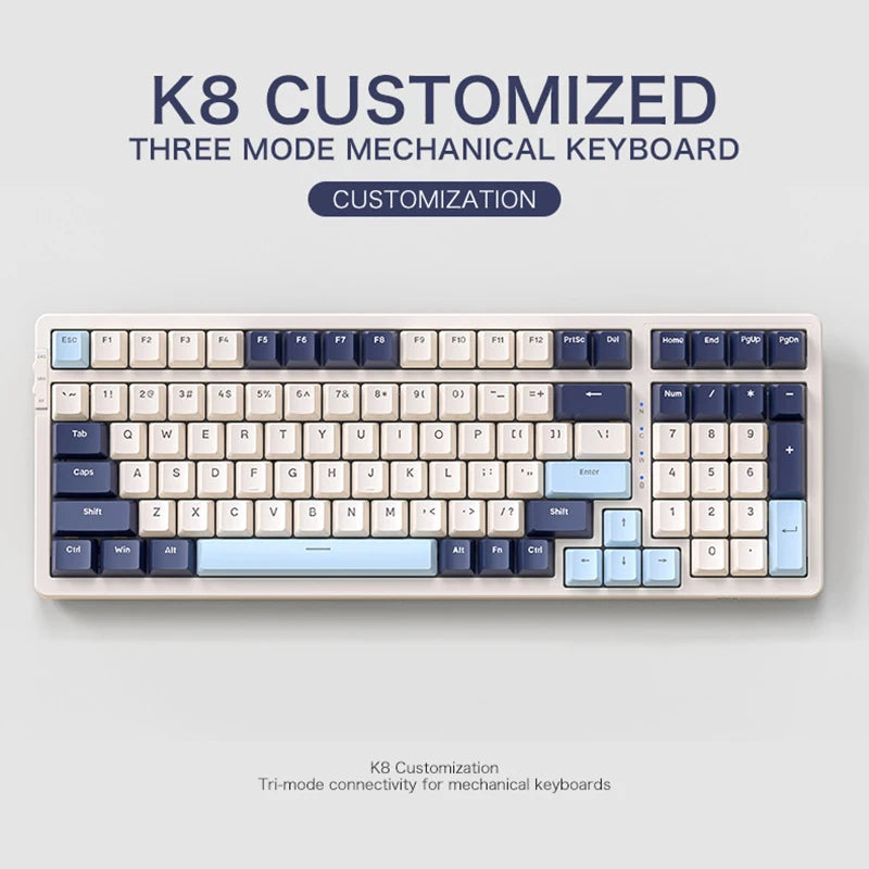 TechHaven KeyPro Wireless Mechanical Keyboard — RGB Backlit & Silent Keys