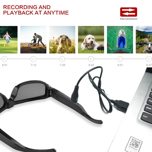 TechHaven CamGlasses — 1080P Wearable Camera & Outdoor Sports