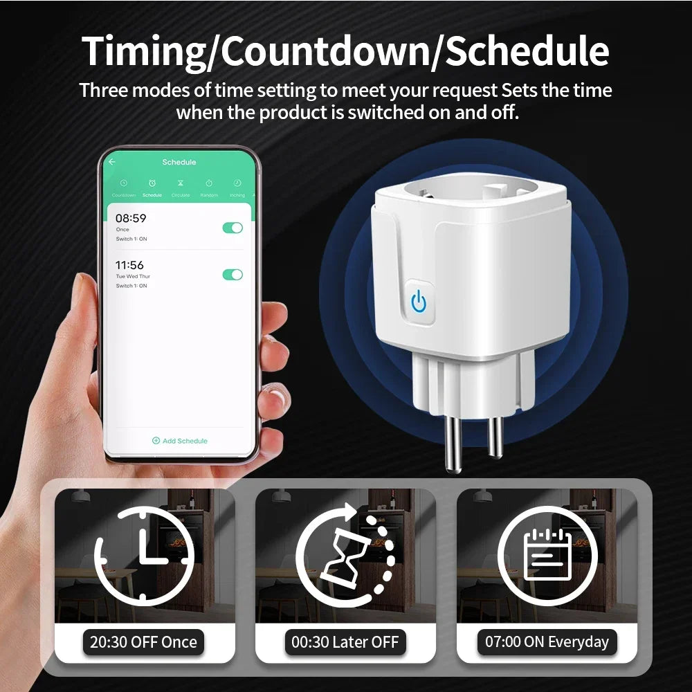 TechHaven SmartPlug Pro — WiFi, Voice Control & Energy Monitor
