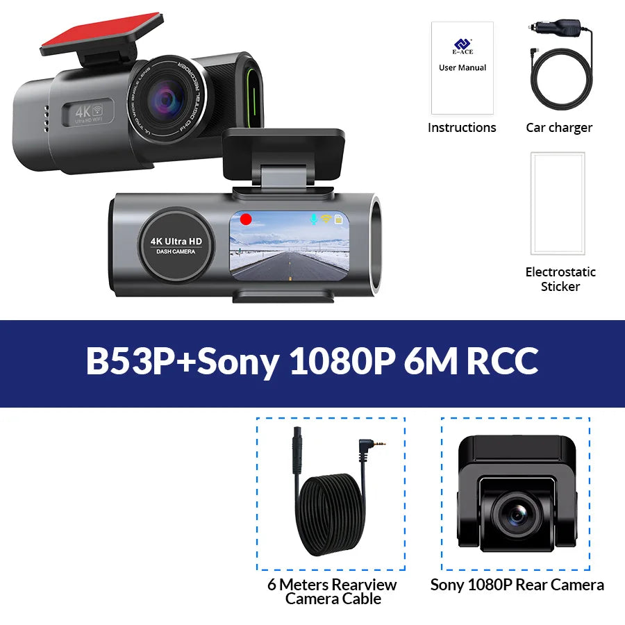 TechHaven DrivePro+ Dash Cam — 4K, Built-in GPS & Night Vision