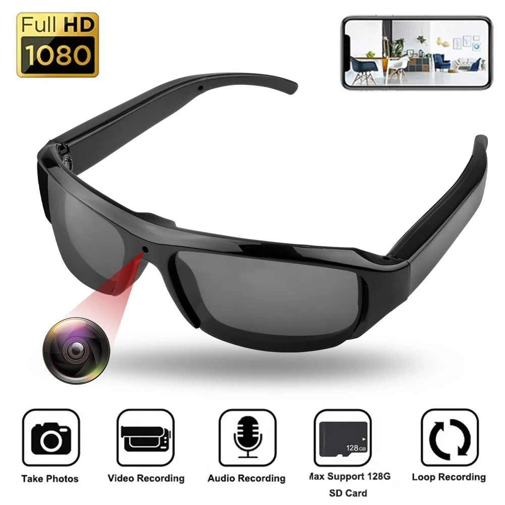 TechHaven CamGlasses — 1080P Wearable Camera & Outdoor Sports