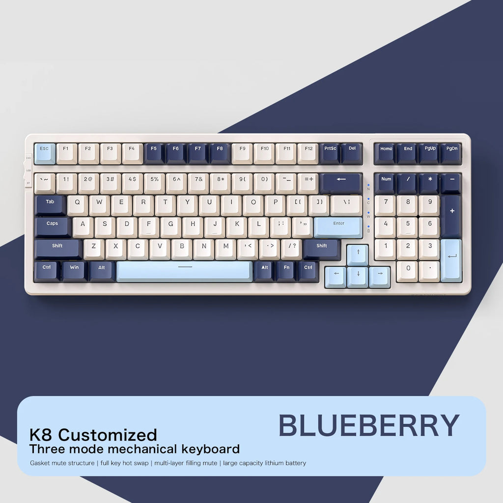 TechHaven KeyPro Wireless Mechanical Keyboard — RGB Backlit & Silent Keys
