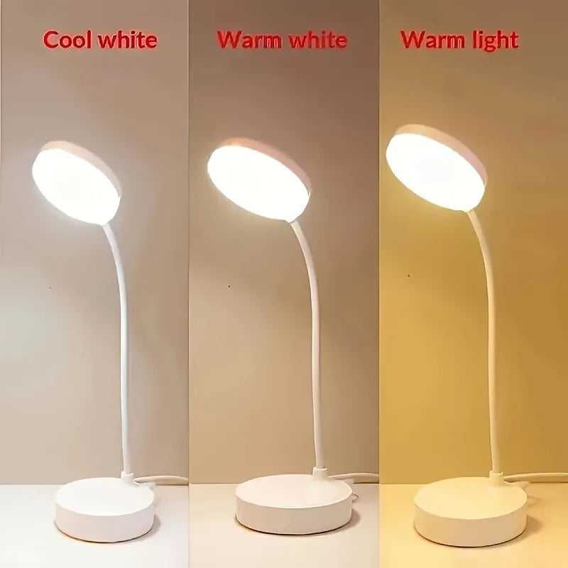 TechHaven GlowDesk Lamp — Flexible LED, Eye-Care, USB Powered
