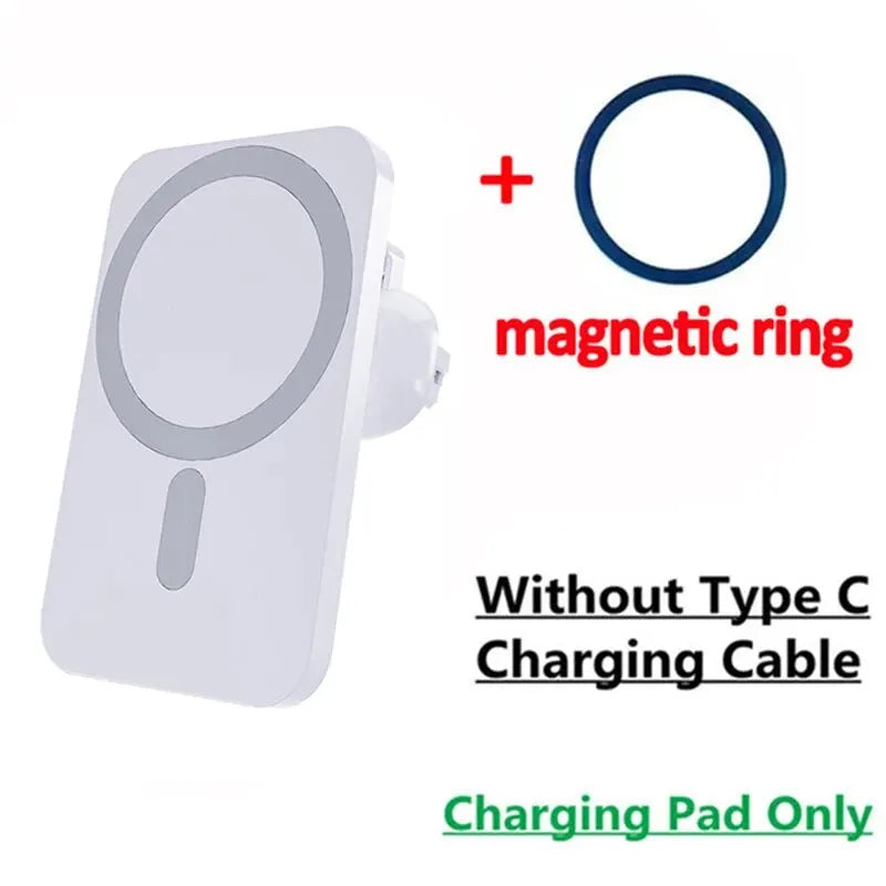 TechHaven ChargeMount — Magnetic Wireless Car Charger & Phone Holder
