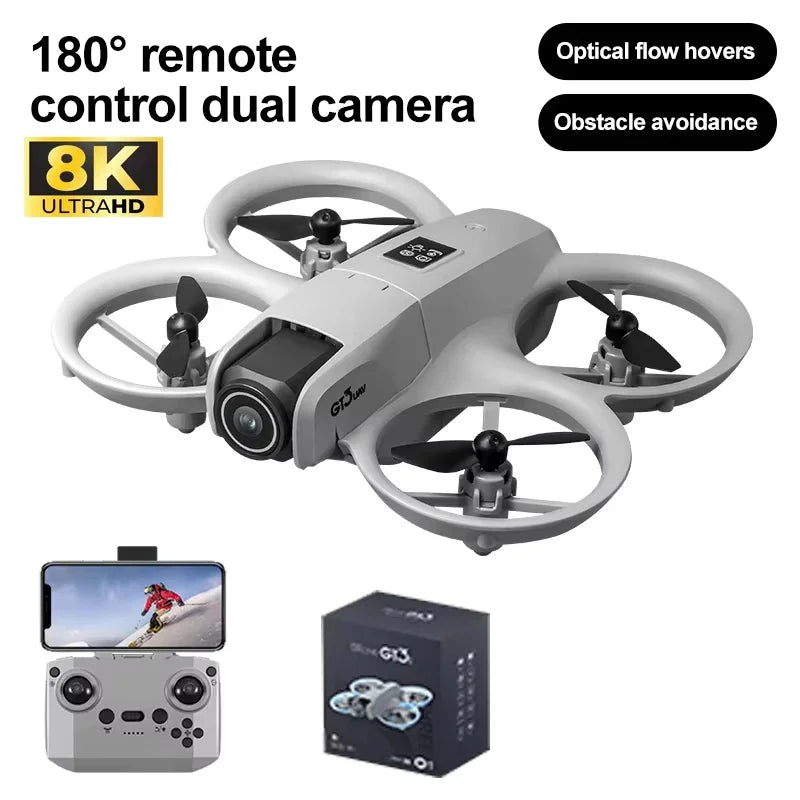 TechHaven SkyMax Drone — 8K HD Camera, 360° Flips & Easy Control