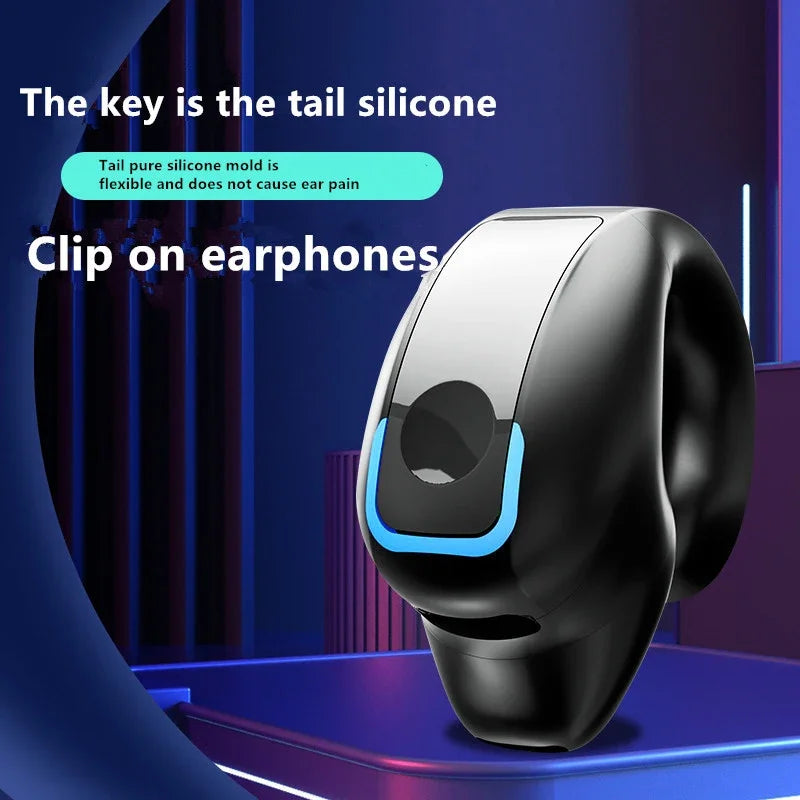 TechHaven SoundClip — Wireless Bone Conduction Headphones & Open Ear Sport